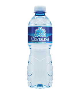 AGUA CRISTALINA 20 OZ (CAJA DE 24 UNIDADES)