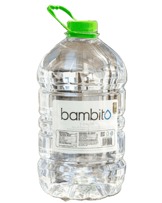 BAMBITO SPRING WATER BOTELLA PET PREMIUM DE 3785 ML